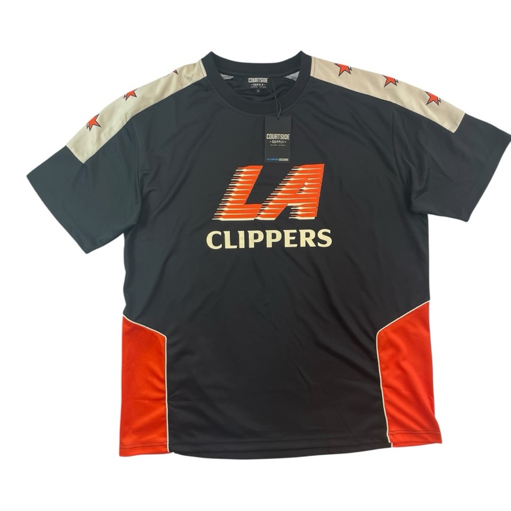Courtside Supply LA Clippers Exclusive Shirt Sleeve Jersey Men’s Sz XL $70 NWT - Picture 1 of 7